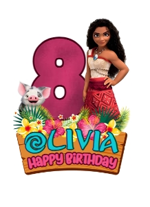 Moana New Caketopper 125: Moana New Caketopper 125