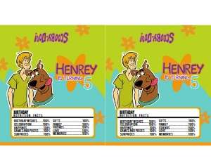 Scooby do candywrapper 2 design preview