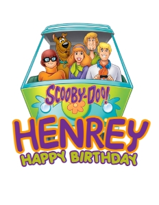 Scooby Doo Cake topper 2 design preview