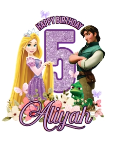 Rapunzel Cake Topper 2: Rapunzel Cake Topper 2