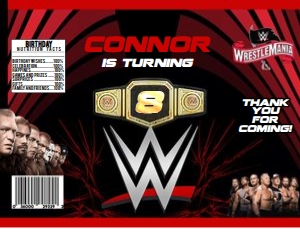 Wrestlemania Chip Bag 1 design preview