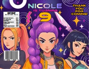 Kpop Huntrix Chip bag 2: Kpop Huntrix Chip bag 2