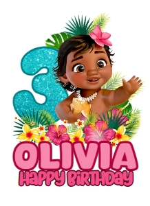 Moana new cake topper 130: MOana Cake topper new 130
