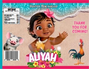 Moana Baby Chip Bag 220: Moana Baby Chip Bag 100