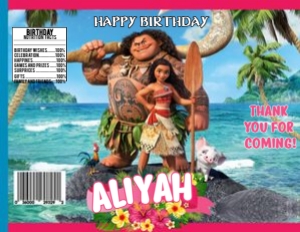 Moana Baby Chip Bag 224: Moana Chip Bag 104