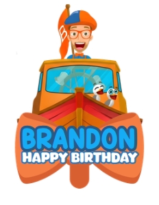 Blippi Caketopper 31 design preview