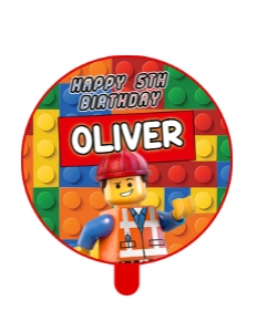 Lego Cake topper design preview
