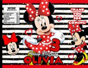 Minnie Mouse chipbag 1 design preview