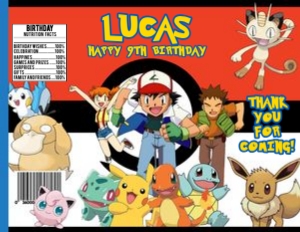 Pokemon Chip Bag 1: Pokemon Chip Bag 1