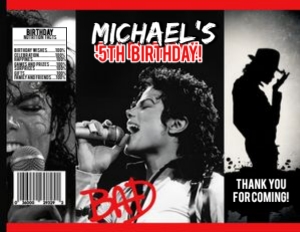 Michael Jackson ChipBag design preview
