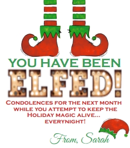 Wine Label - Elfed Funny Gag Gift Elf Condolences design preview