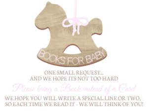 Books for Baby - Christmas Ornament Rocking Horse 4x3 Girl: Baby Shower - Christmas Ornament Rocking Horse Clean Elegant