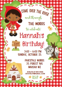 Red Riding Hood Invite 0027 design preview