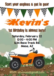 ATV Invite 0041: ATV Party 0041