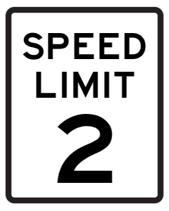 ATV Speed Limit Sign 0041 0042 0043: ATV Party 0041