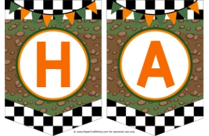 ATV Banner "HAPPY BIRTHDAY!" 0041: ATV Party 0041