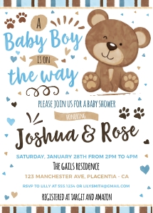 Little Bear BS - 5x7" - #454: Little Bear BS - 454