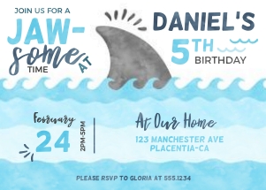 Shark Waves LB - #463 design preview