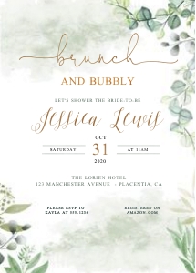 BDS015 Bridal Shower design preview
