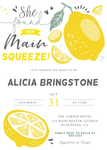 Main Squeeze Bridal Shower 2 design preview
