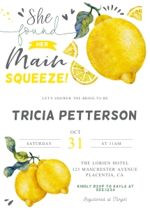 Main Squeeze Bridal Shower 3: Main Squeeze Bridal Shower 3