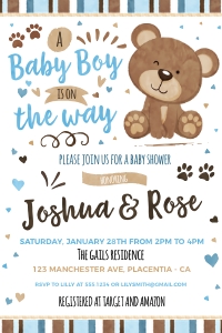 Little Bear BS - 4x6" - #454: Little Bear BS - 454