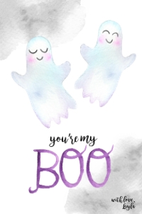 You are my Boo Card - C005 - No fold: You are my Boo Card - C005 - No fold
