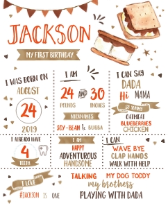 Smore's Chalkboard - 456 design preview