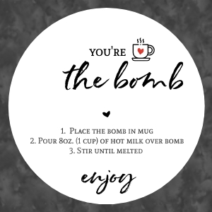 V008b - Valentine Bomb Tag: V008 - Valentine Bomb Tag