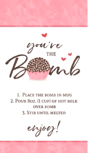 V012 - Valentine Bomb Tag: V012 - Valentine Bomb Tag Set