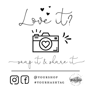 Snap and Share Card - BU001: Snap and Share Card - BU001