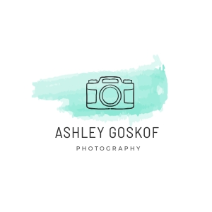 Logo 125 - Green Watercolor Photography: Logo 125 - Green Watercolor Photography