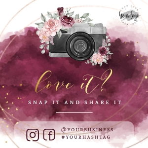 Snap and Share Card - BU013: Snap and Share Card - BU013