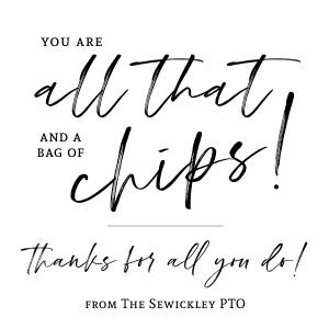 Chips Gift Tag - TG001: Chips Gift Tag - TG001