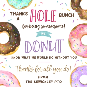 Donut Appreciation Tag - TG004: Donut Appreciation Tag - TG004