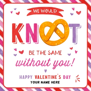 Pretzel Valentines Tag - TG041 design preview