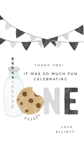 Milk & Cookies Favor Tags - #526: Milk and Cookies Decor Bundle - #526