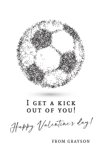 Soccer Valentine's Day Tags - TG050 design preview