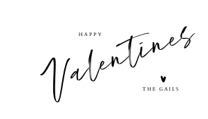 Happy Valentine 2x3.5 Tags - TG055: Happy Valentines 2x3.5 Tags - TG055