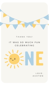 Little Sunshine Favor Tags - #446: Little Sunshine Favor Tags - #446