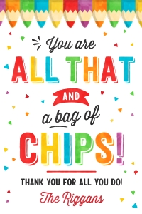 All that and a bag of chips tag - TG073: All that and a bag of chips tag - TG073