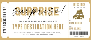 Surprise Trip Voucher Road Trip - #192: Surprise Trip Voucher Road Trip - #192