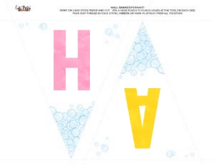 Rubber Duck Pennant - 428: Rubber Duck Decor Party Bundle  - 428