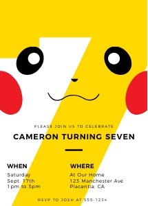 Pokémon Invite Pikachu - 5x7" - #403: Pokémon Invite Pikachu - 5x7" - #403