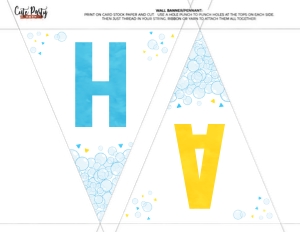 Rubber Duck Pennant - 429: Rubber Duck Party Bundle #429