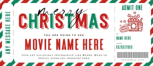 Movie Night Gift Voucher - #175 CE: Movie Night Gift Voucher - #175 CE