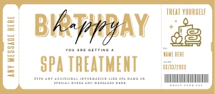 SPA Day Gift Voucher - #174 GT design preview