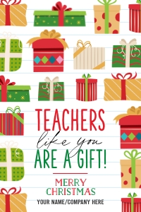 Teachers like you are a gift tag - TG113: Teachers like you are a gift tag - TG113