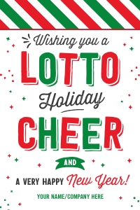 Christmas A Lotto Cheer Tag - TG111: Christmas A Lotto Cheer Tag - TG111