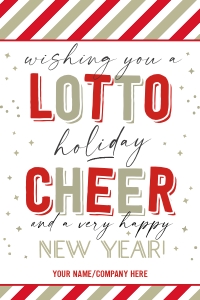 Christmas A Lotto Holiday Cheer Tag - TG116: Christmas A Lotto Holiday Cheer Tag - TG116
